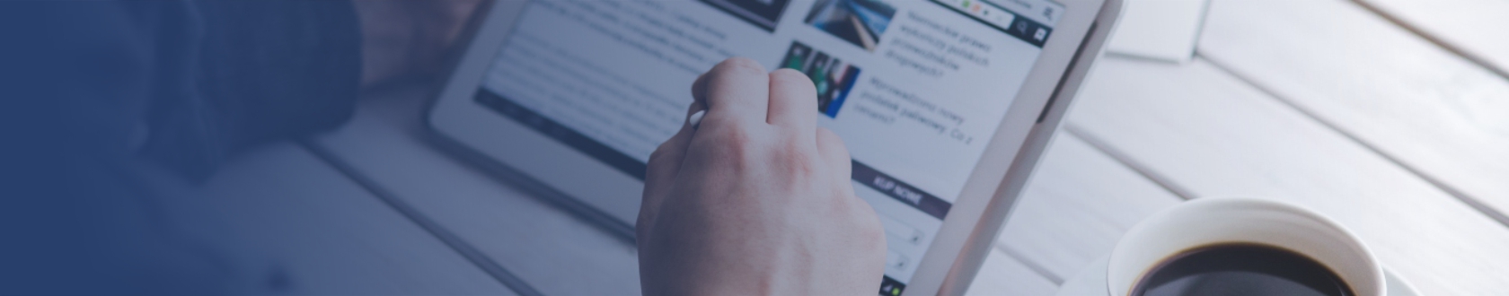 Page banner